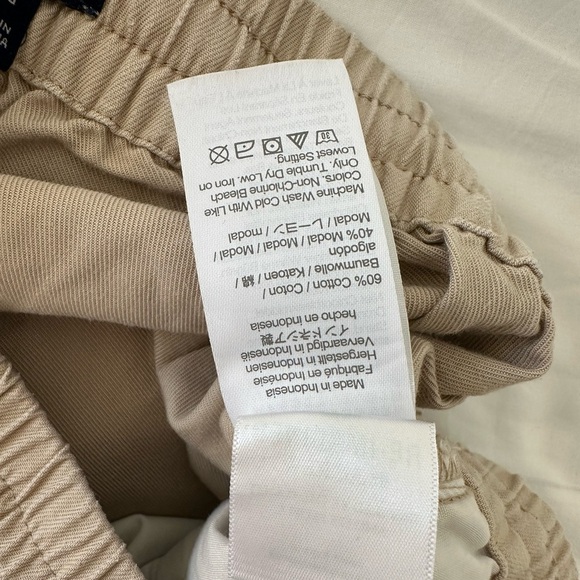 I. Crew Striped drawstring pant petite - Picture 6 of 6